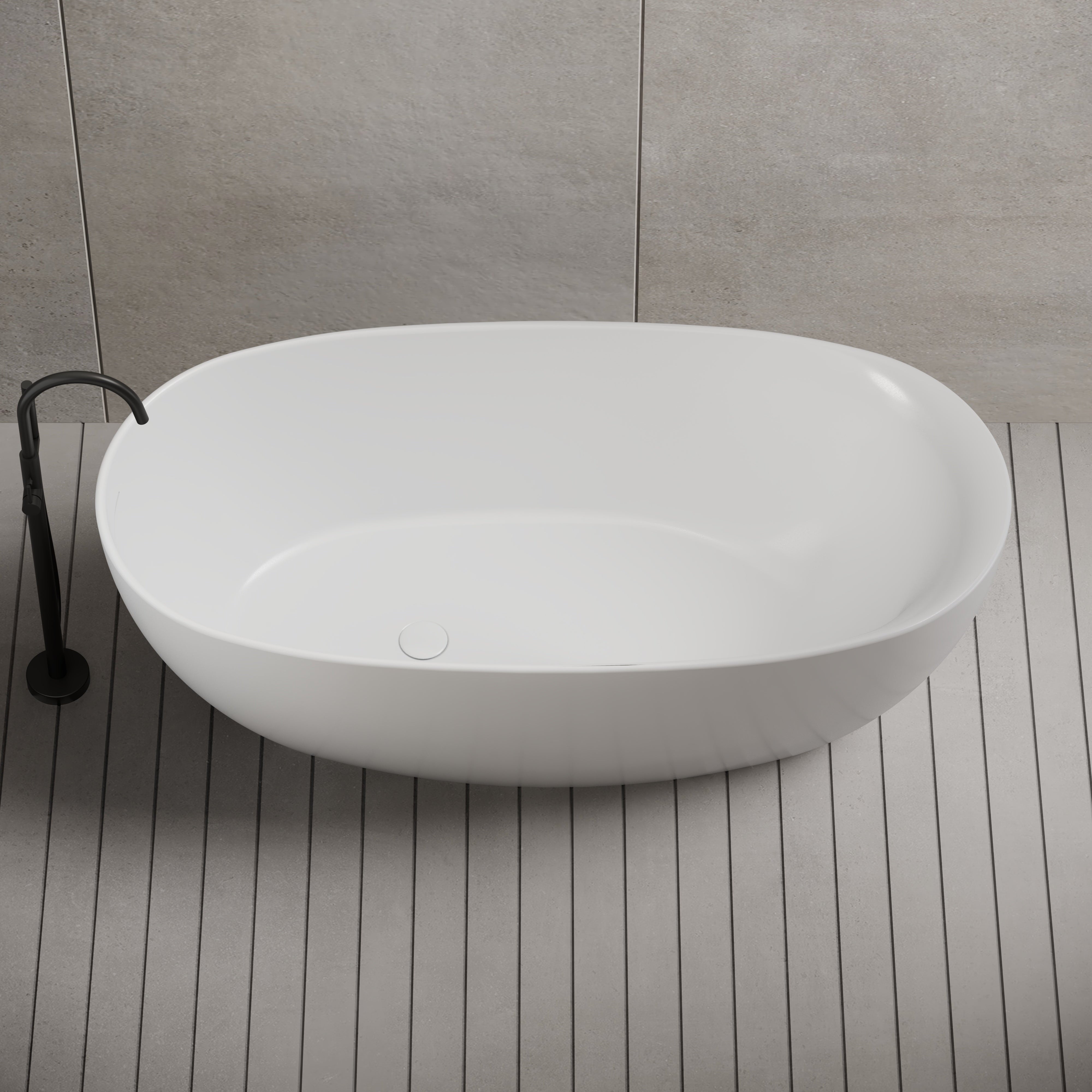 MonBlari Acrylic Freestanding Bathtub XY-1007-FrontTop