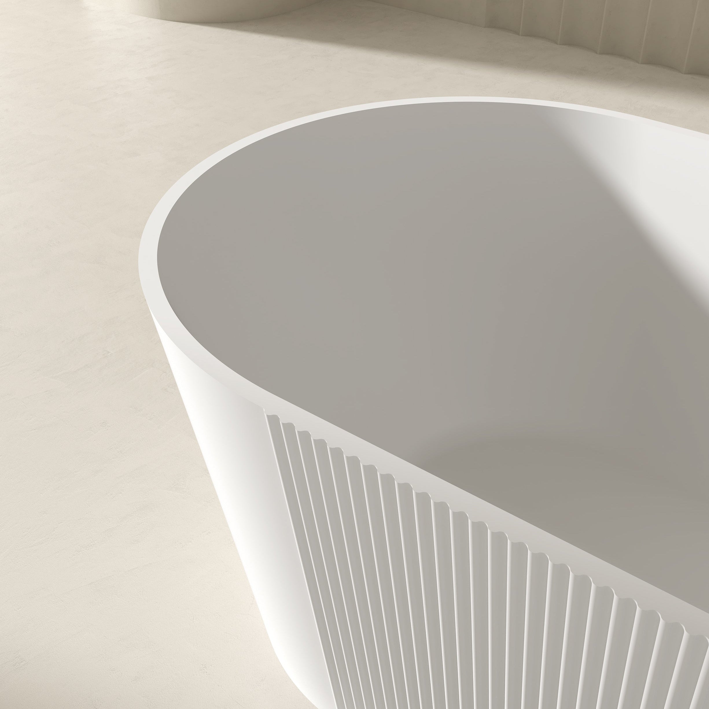 MonBlari Acrylic Freestanding Bathtub XY-2001-GW-CloseUp