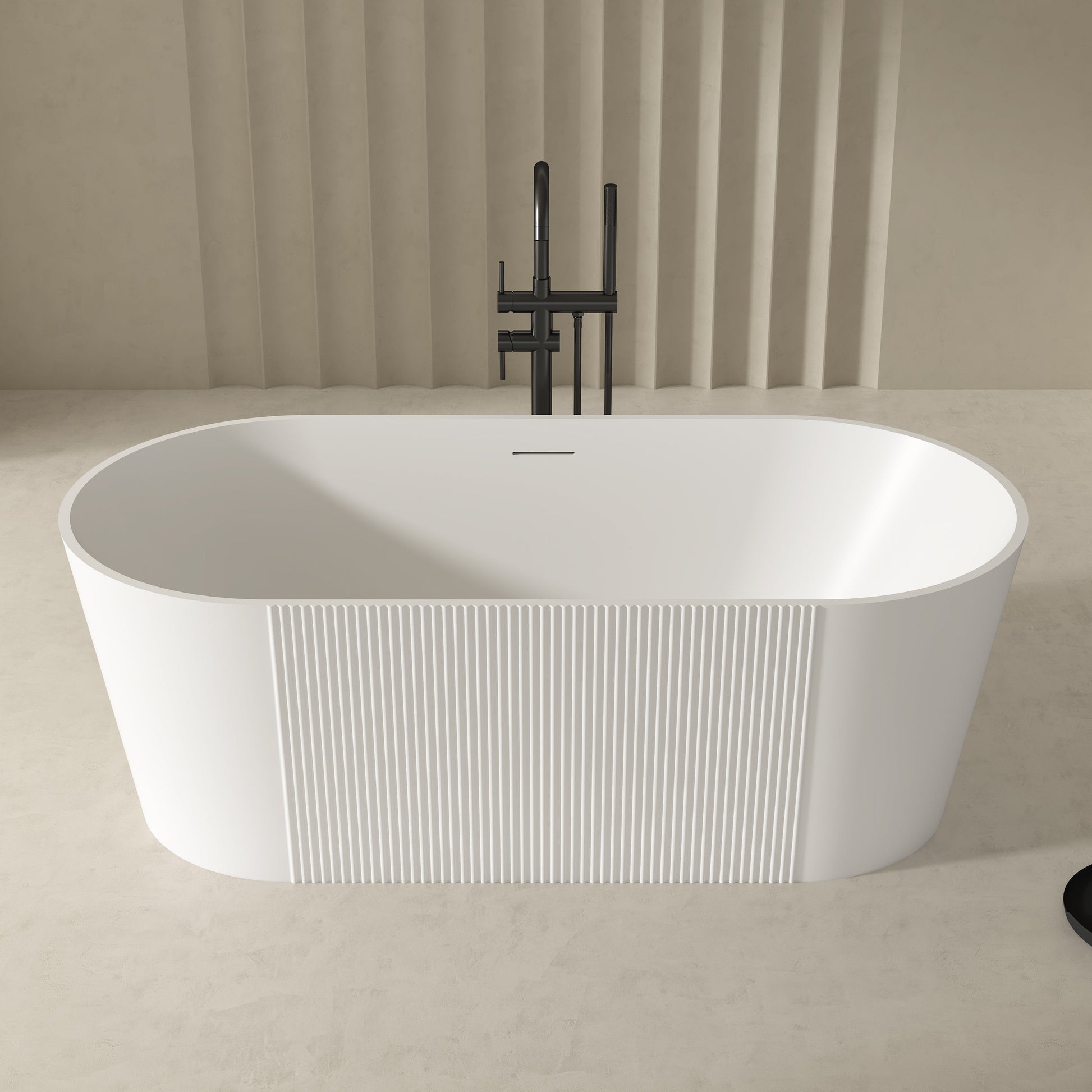 MonBlari Acrylic Freestanding Bathtub XY-2001-GW-FrontTop