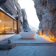 MonBlari Acrylic Freestanding Bathtub XY-5007-GW-FrontView