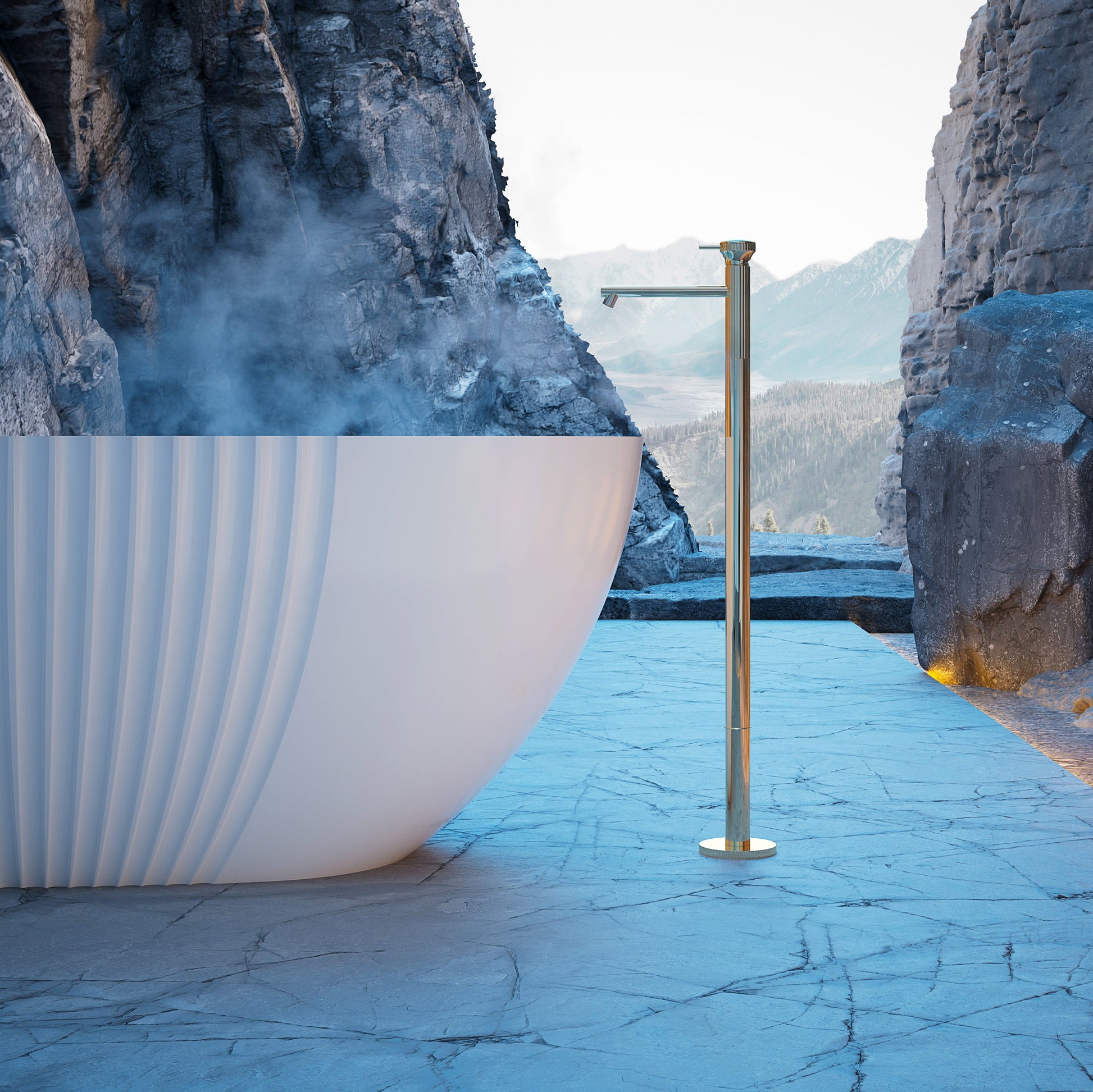 MonBlari Acrylic Freestanding Bathtub XY-5007-GW-FrontClose