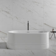 modern freestanding bathtub acrylic soaking tub