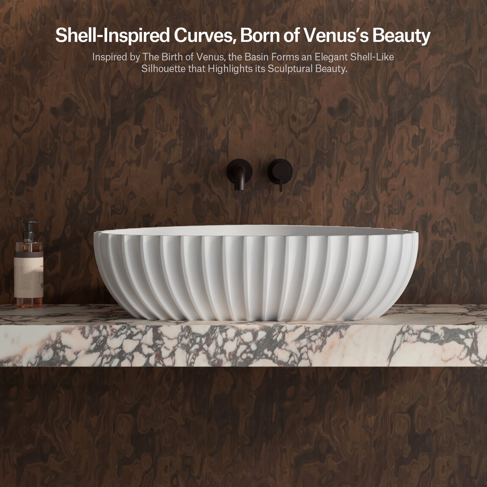 MonBlari Solid Surface Vessel Bowl Sink Bathroom Sink MR-A8870-8