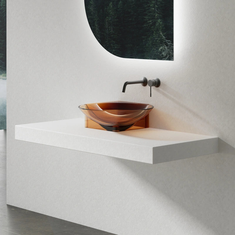 MonBlari contemporary resin bathroom basin