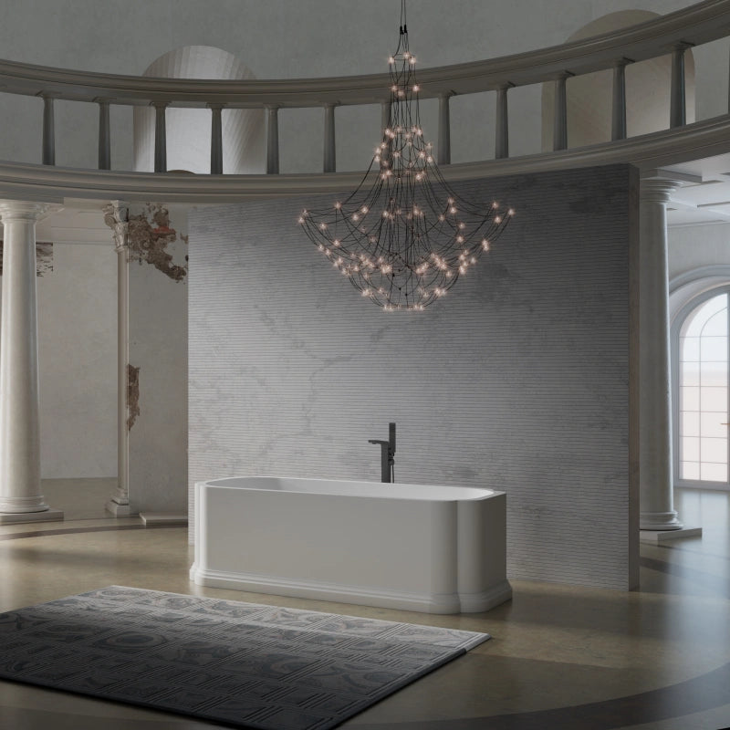 CHLOÉ Series bathtub with refined modern style