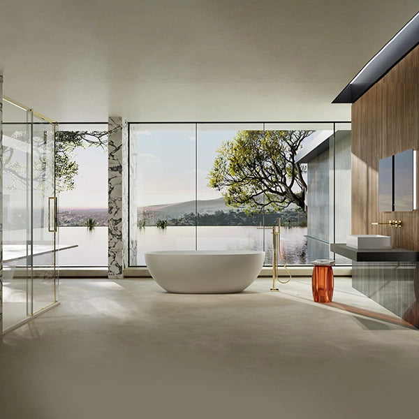 modern solid surface bath tub luxury bathtub