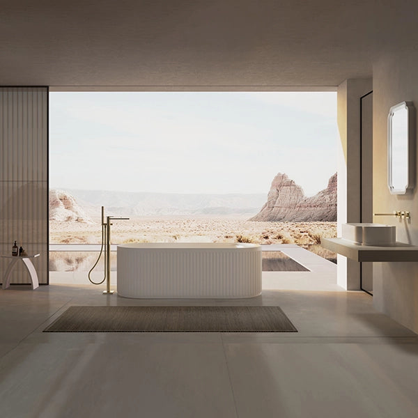 modern solid surface bath tub freestanding bathtub