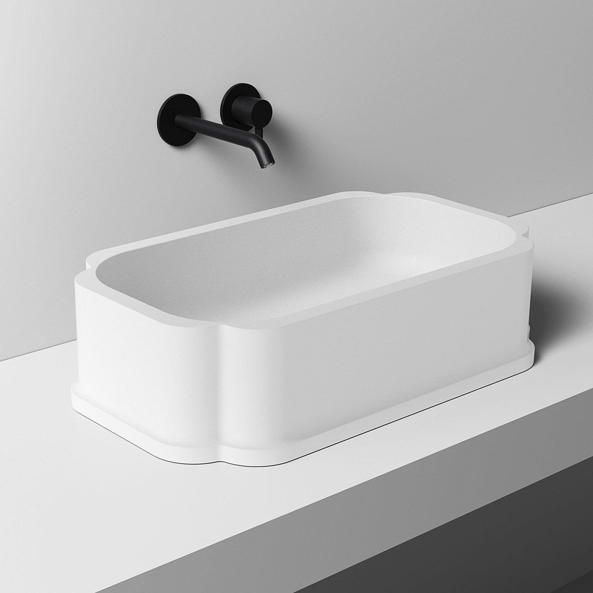 CHLOÉ Series vessel sink with refined modern style