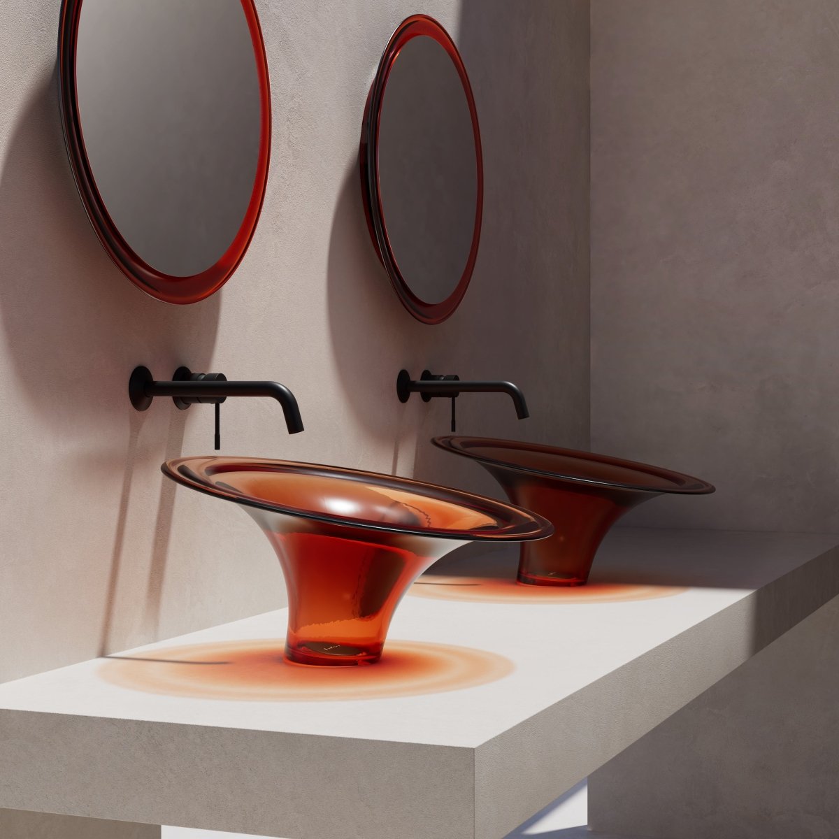premium Spring Series vessel sink wash basin