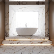 acrylic freestanding bath tub ribbed bathtub