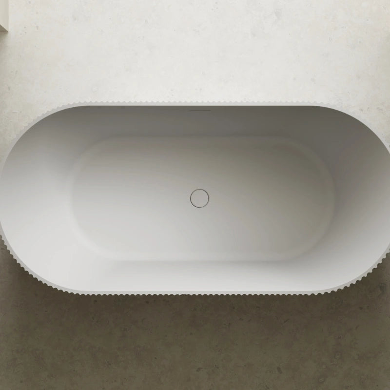 fluted soaking tub luxury bathtub bath