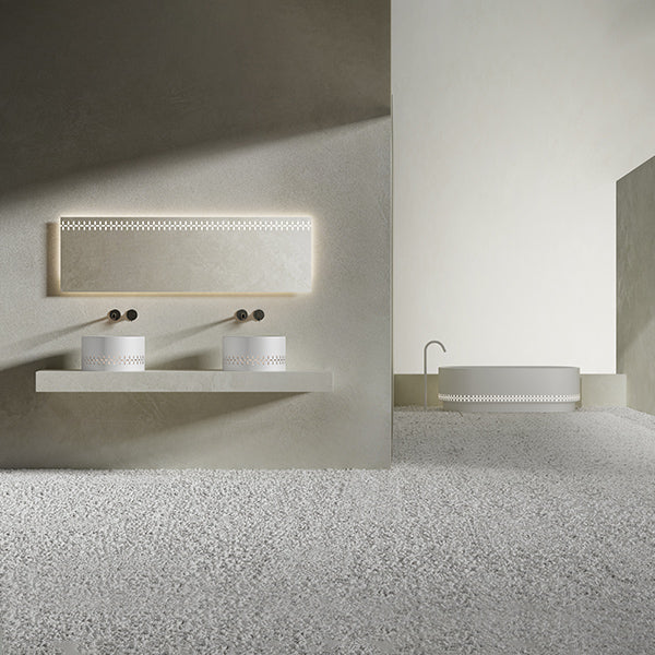 MonBlari LINGLONG Series modern solid surface countertop vessel basin
