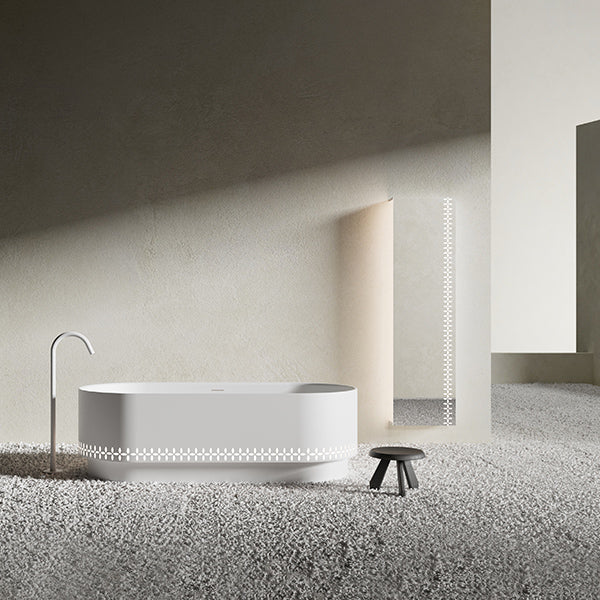 MonBlari LINGLONG Series freestanding bathtub soaking tub