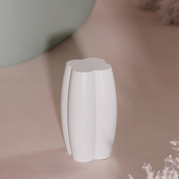 LINGLONG Series matte white solid surface shower seat