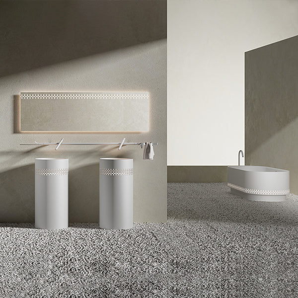 MonBlari LINGLONG Series pedestal sink