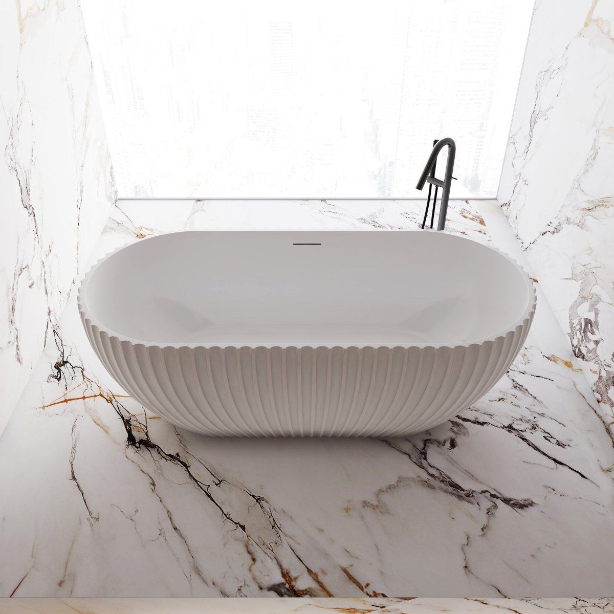 premium white acrylic bathtub freestanding tub