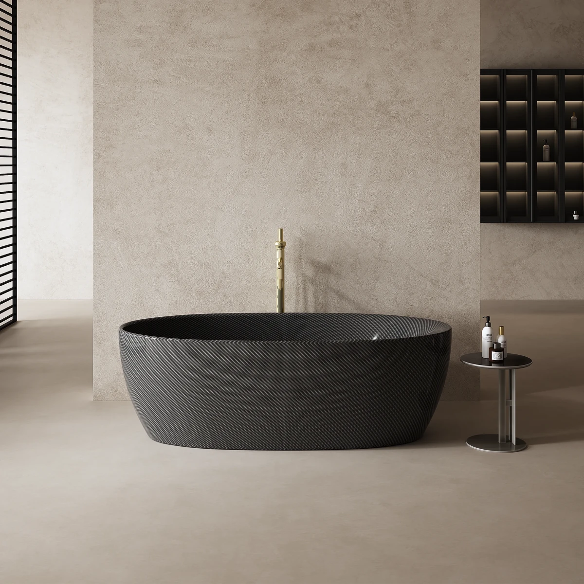 carbon fiber freestanding bathtub premium bath tub