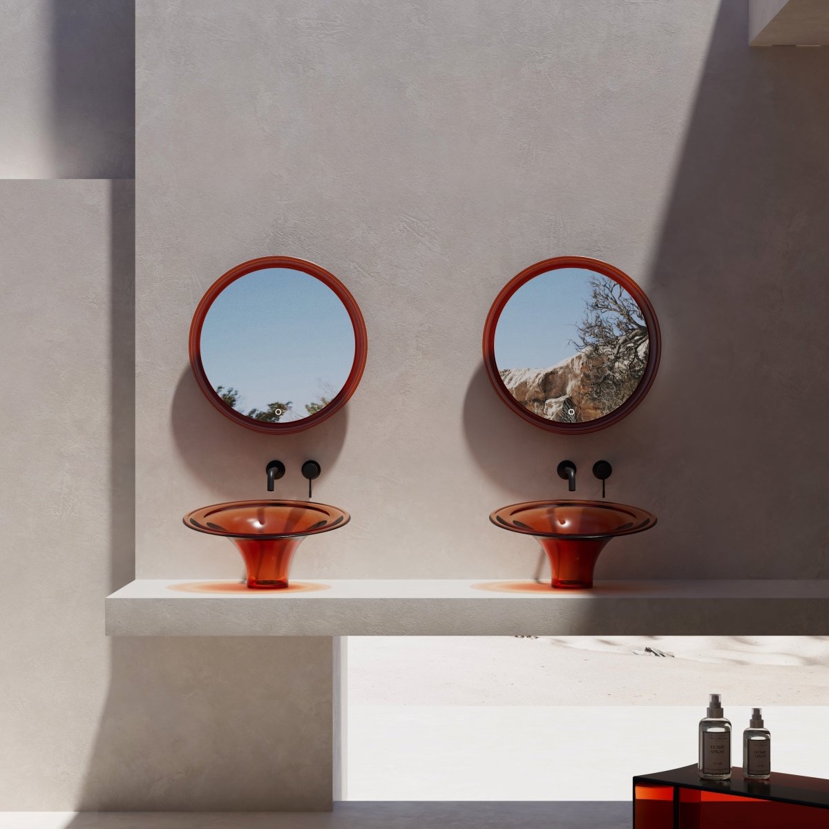 Spring Series luxury vessel sink bathroom basin