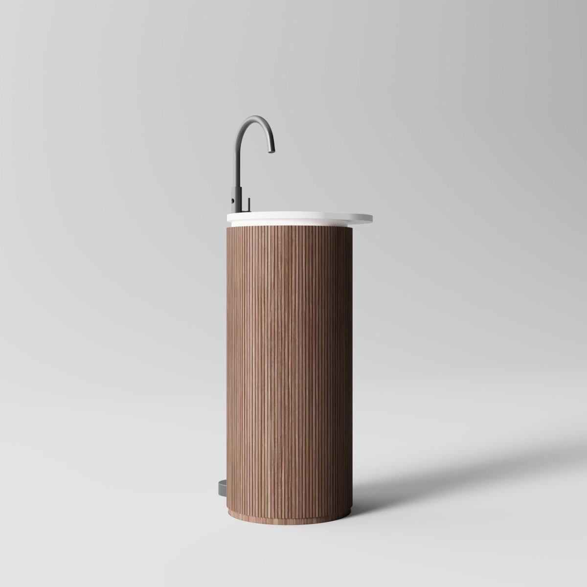 FOREST Series pedestal sink designed for modern bathroom spaces