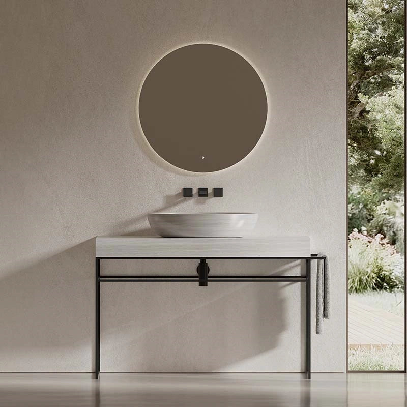 MonBlari marble console wash basin for luxury bathroom