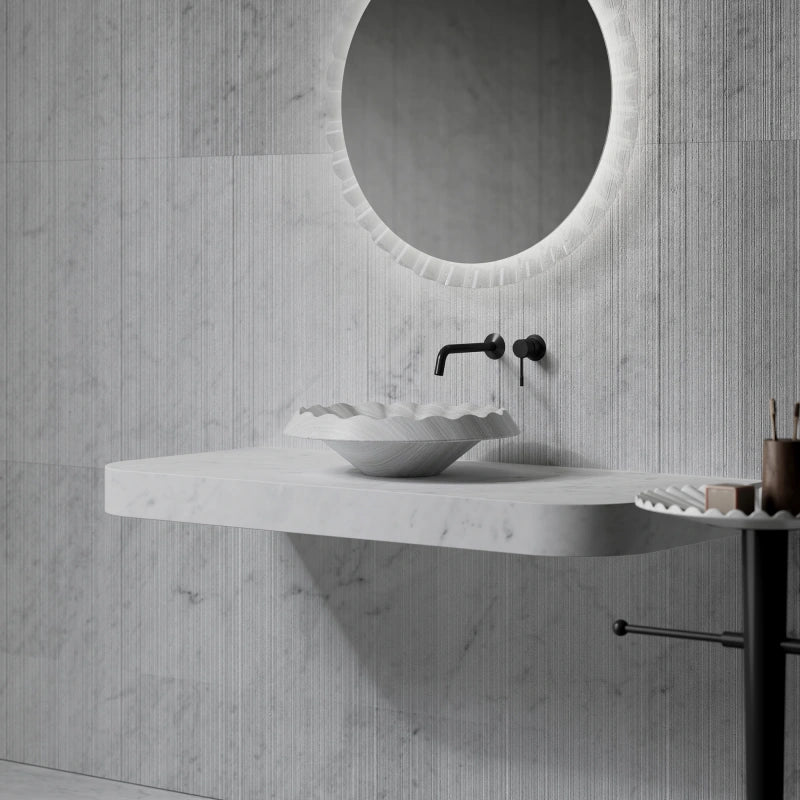 MonBlari VENUS Series marble countertop bathroom bowl sink