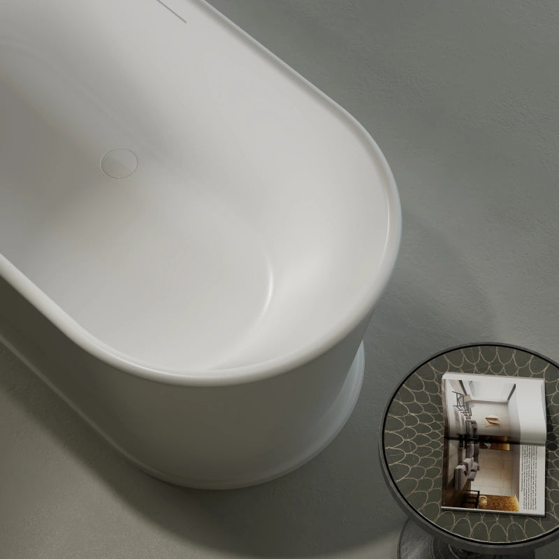 Luxury 67 inch acrylic soaking tub for contemporary bathroom interiors
