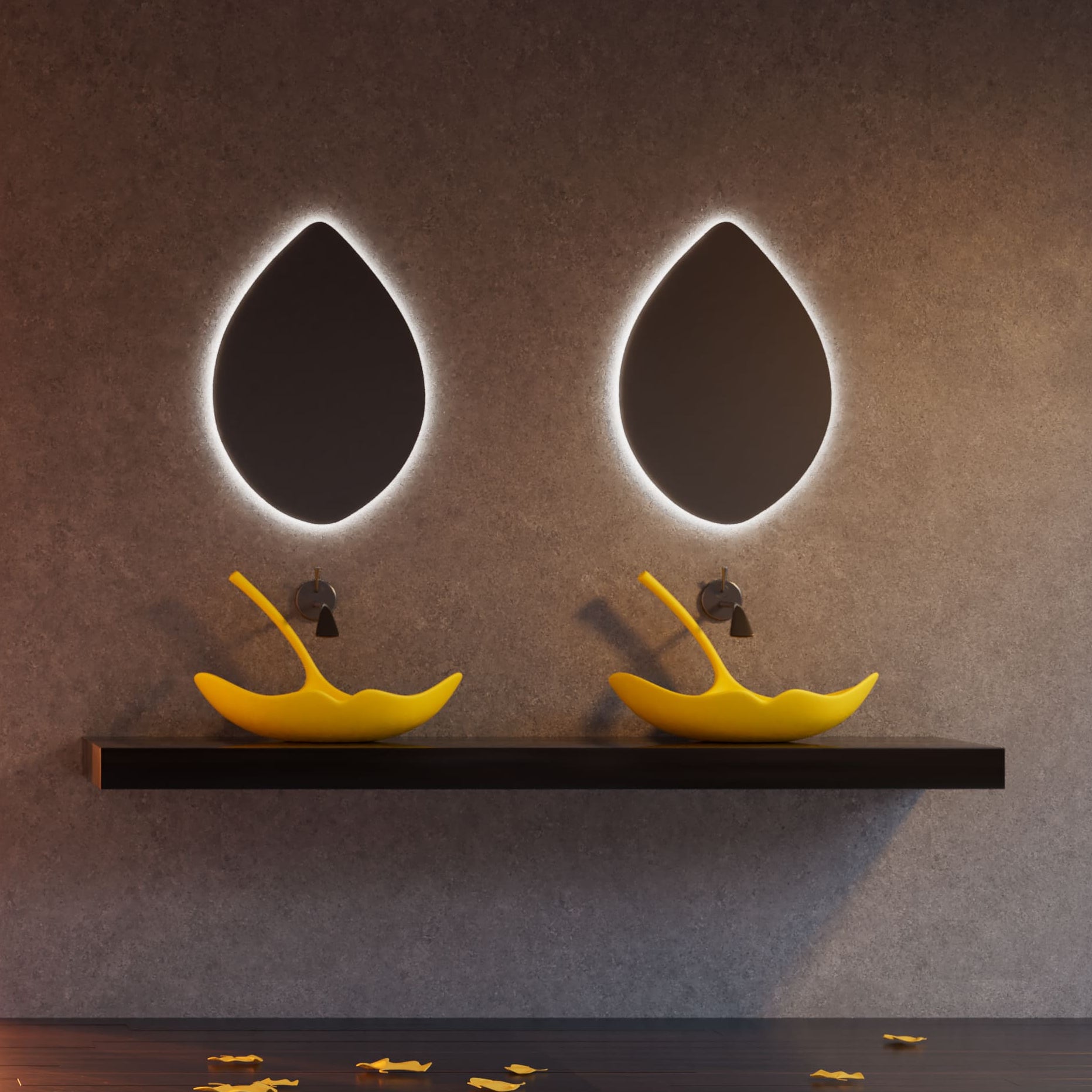GINKNOVA Series bowl sink with clean minimalist design