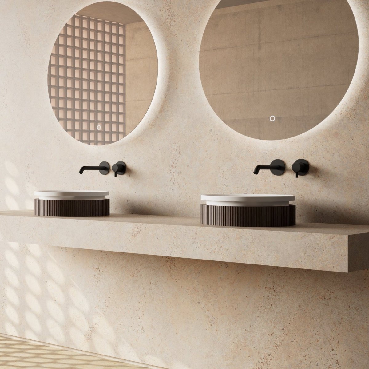 FOREST Series vessel sink with clean minimalist form