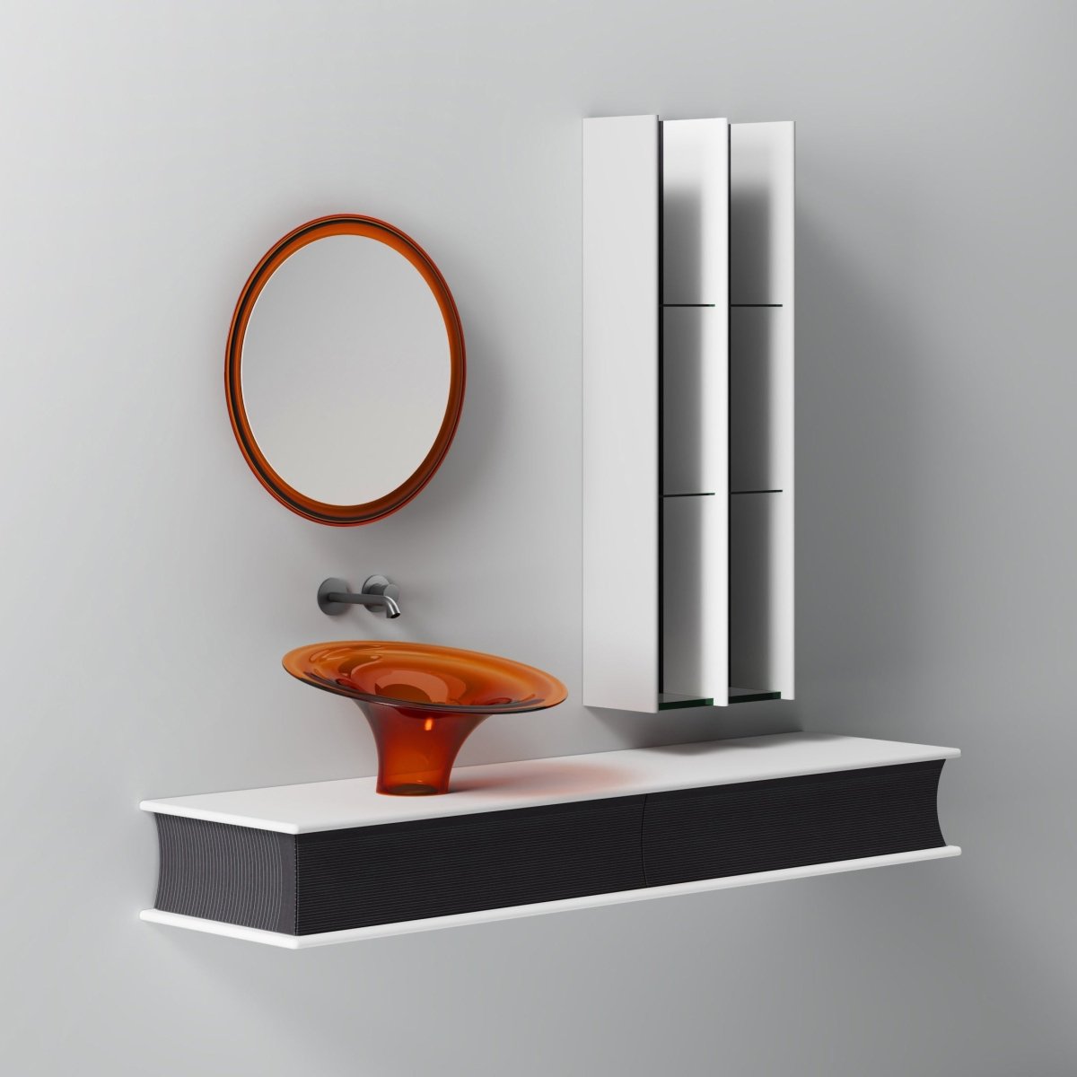 Spring Series vanity cabinet bathroom storage