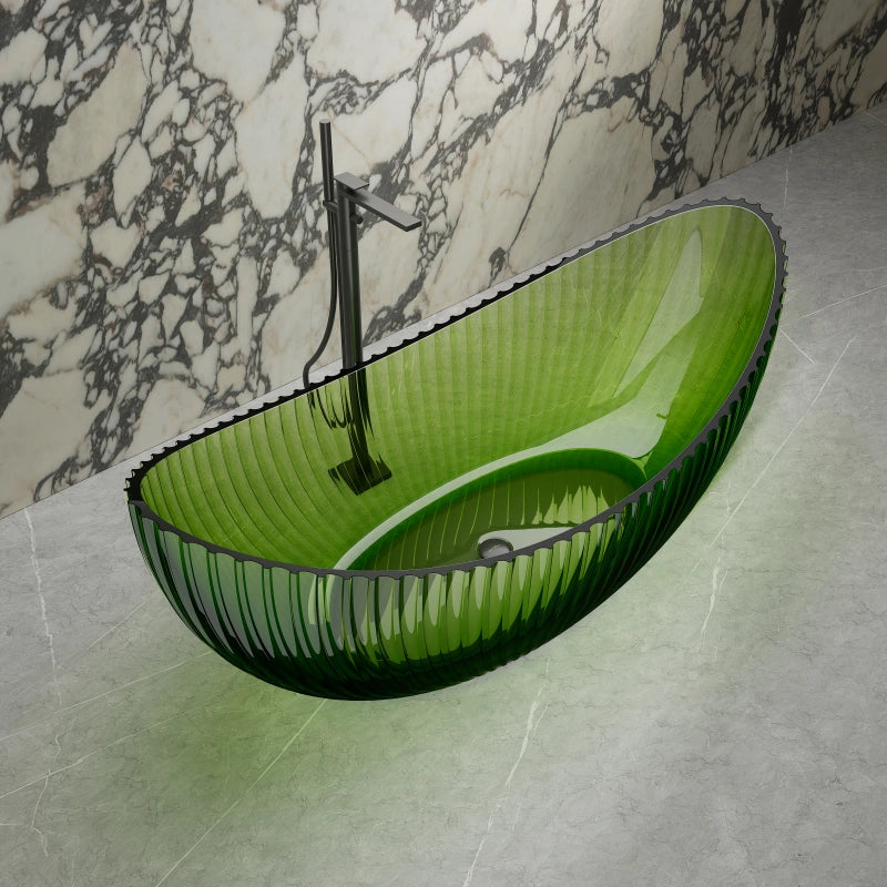 MonBlari resin double slipper bathtub for luxury bathroom
