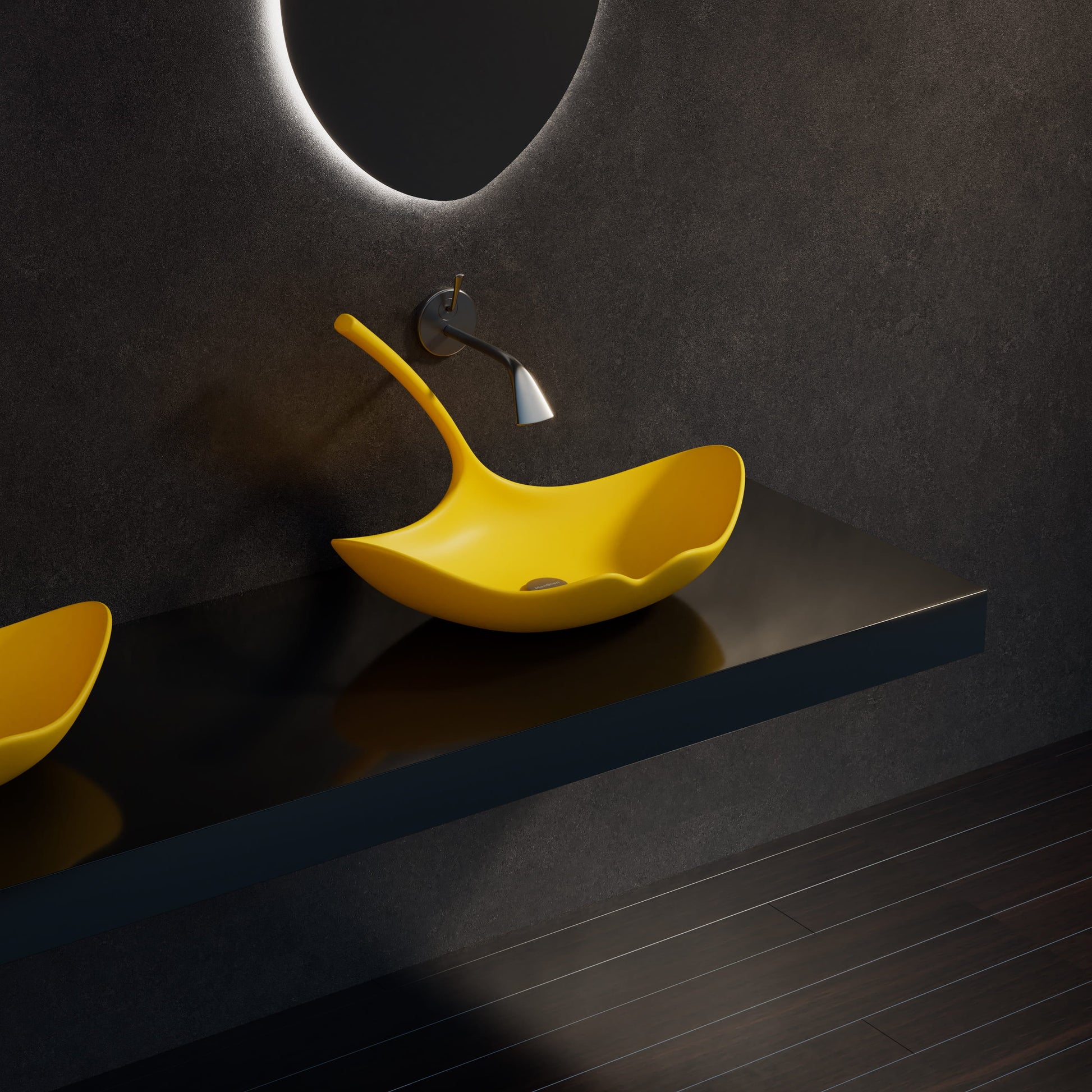 GINKNOVA Series bowl sink designed for contemporary bathrooms