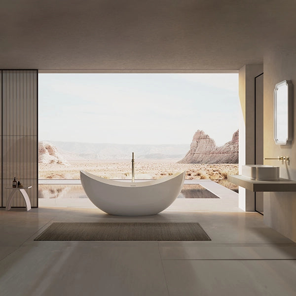designer acrylic freestanding bathtub modern bath