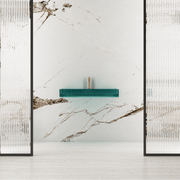 transparent resin bathroom sink wall-hung wash basin