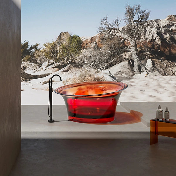 SPRING Series freestanding soaking tub for modern bathroom