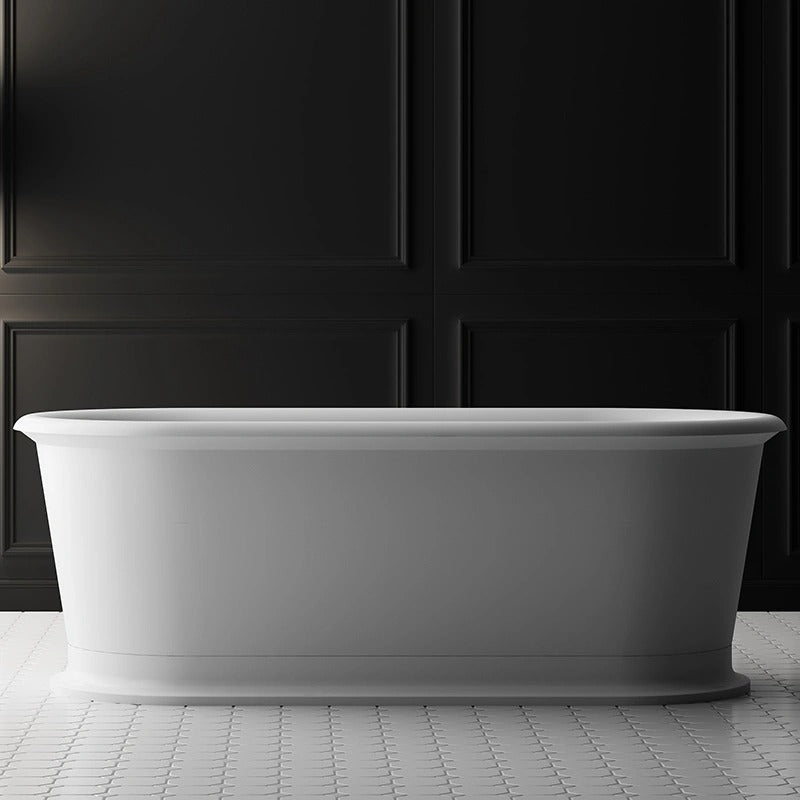acrylic soaking bathtub reversible drain bath tub