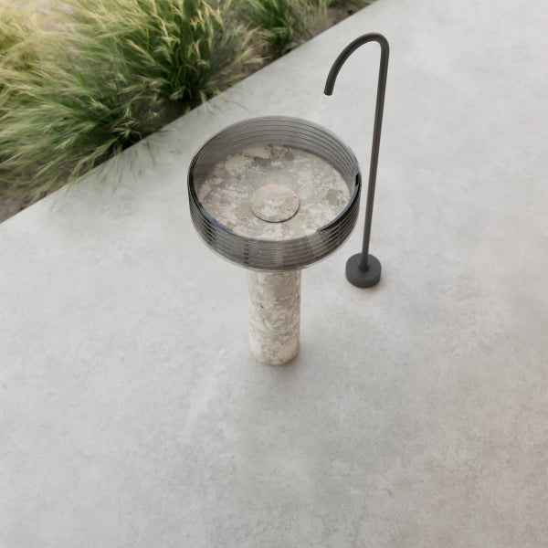 MonBlari Montage modern freestanding pedestal basin for luxury bathroom